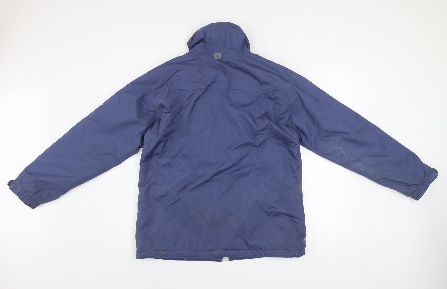 Womens UK Size M Outdoor Scene Blue Puffer Jacket