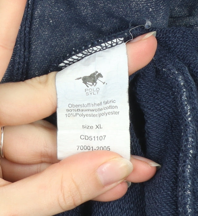 Mens UK Size XL Polo Sylt Blue Basic Jacket