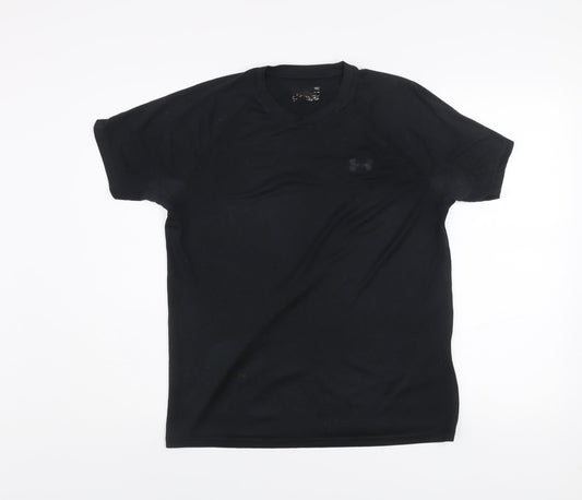 Mens UK Size S Under armour Black Gym & Training Running & Jogging Football T-Sh