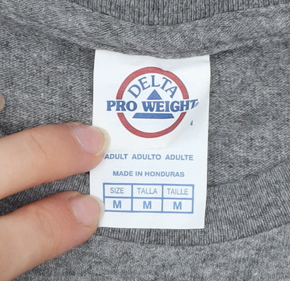 Mens UK Size M Delta Grey  T-Shirt