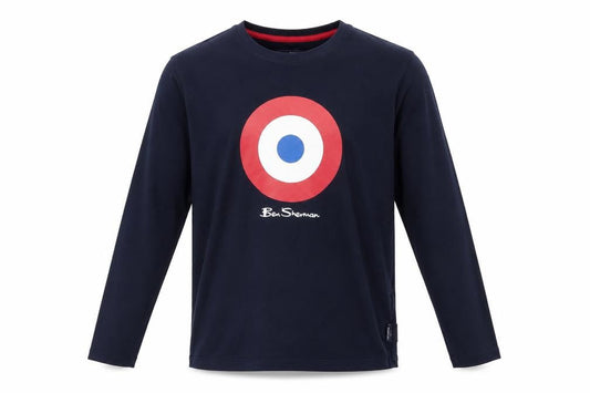 Boys UK Size 12-13 Years Ben Sherman Blue Basic T-Shirt