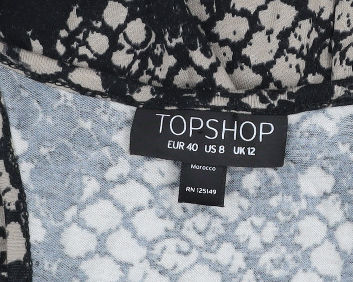 Womens UK Size 12 Topshop Slip Dress