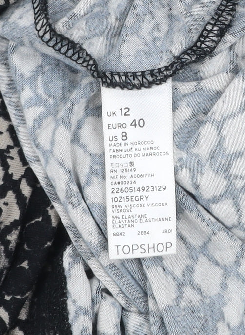 Womens UK Size 12 Topshop Slip Dress