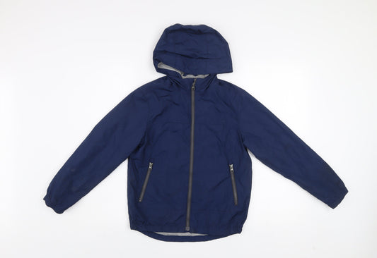 Boys UK Size 8-9 Years Gap Blue Windbreaker Coat