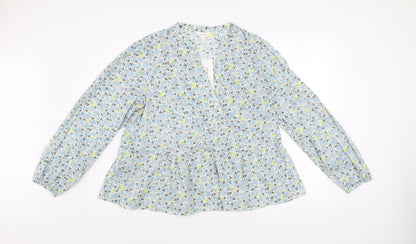 Womens UK Size 18 Marks and Spencer Multicoloured Tunic Blouse