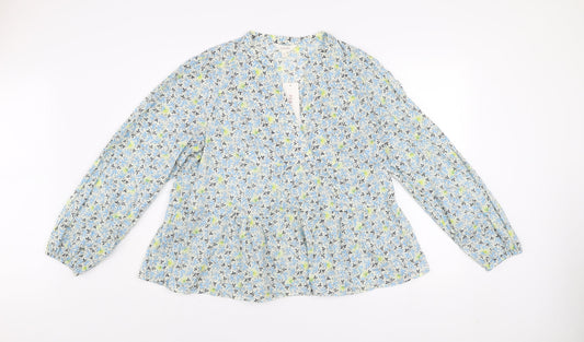 Womens UK Size 18 Marks and Spencer Multicoloured Tunic Blouse