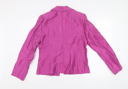 Womens UK Size 12 Viyella Pink Classic
