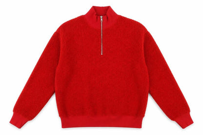 Womens UK Size 8 Topshop Red Pullover Sweatshirt