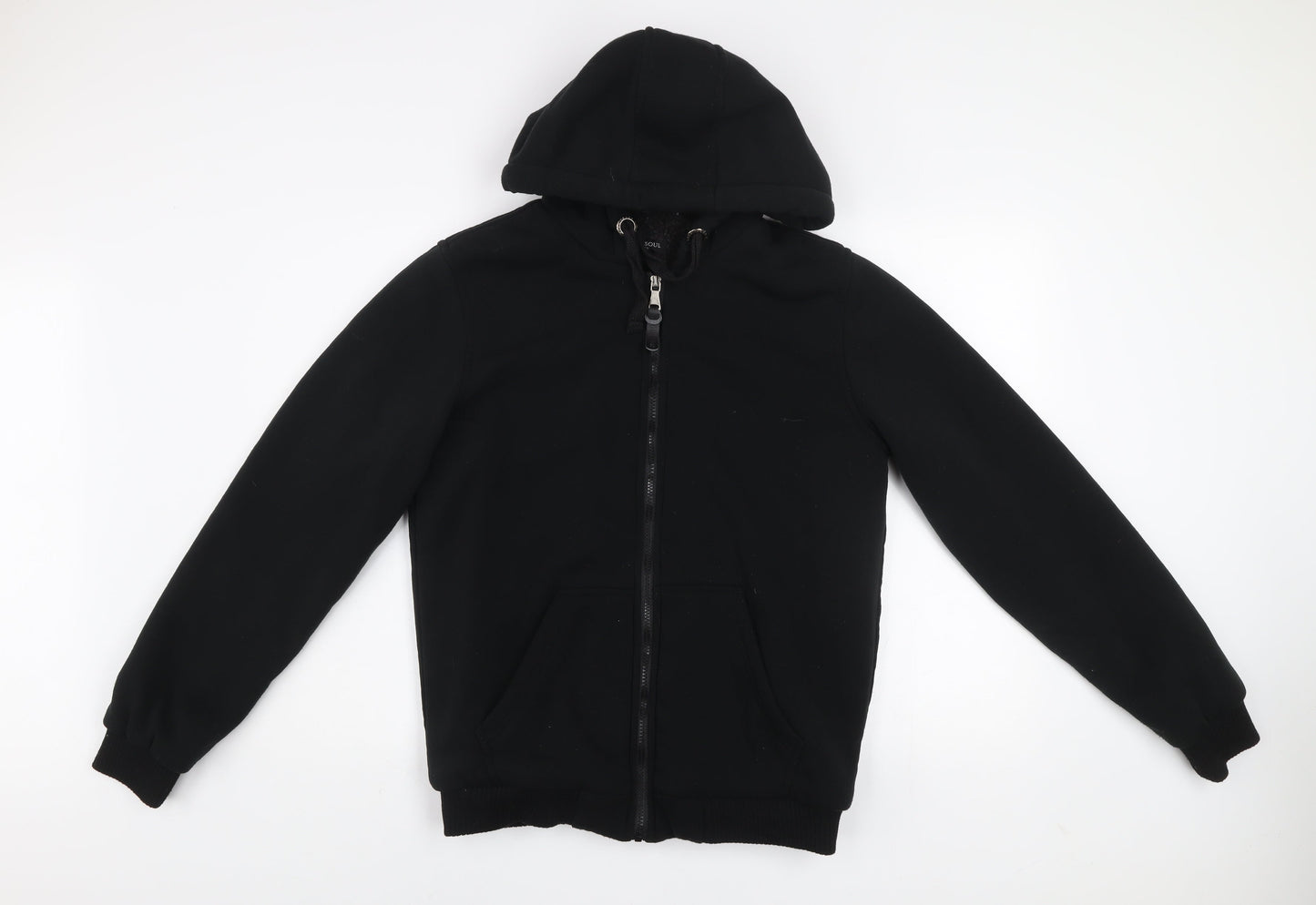 Mens UK Size L Brave Soul Black Gym & Training Walking Casual Outdoor Jacket