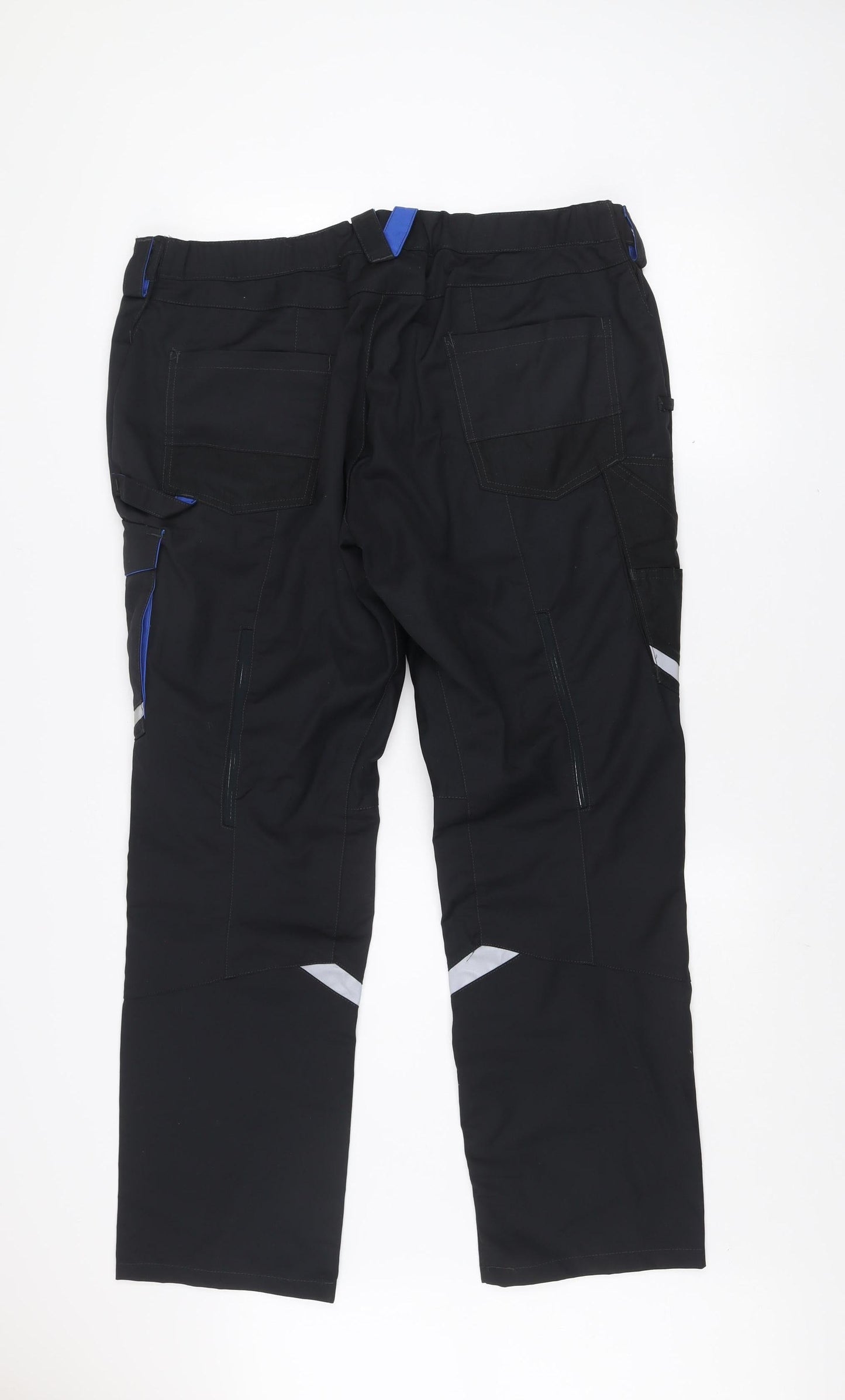 Mens UK Size M uvex Regular Fit Cargo Black Trousers