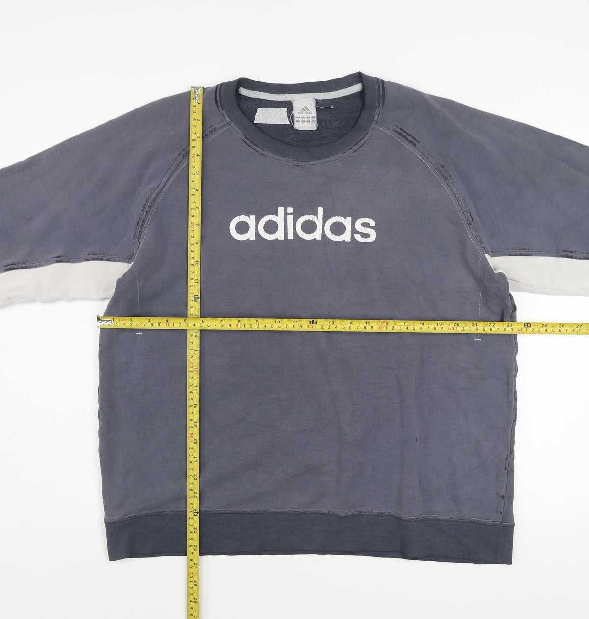 Mens UK Size XL adidas Grey Pullover Sweatshirt