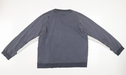 Mens UK Size XL adidas Grey Pullover Sweatshirt