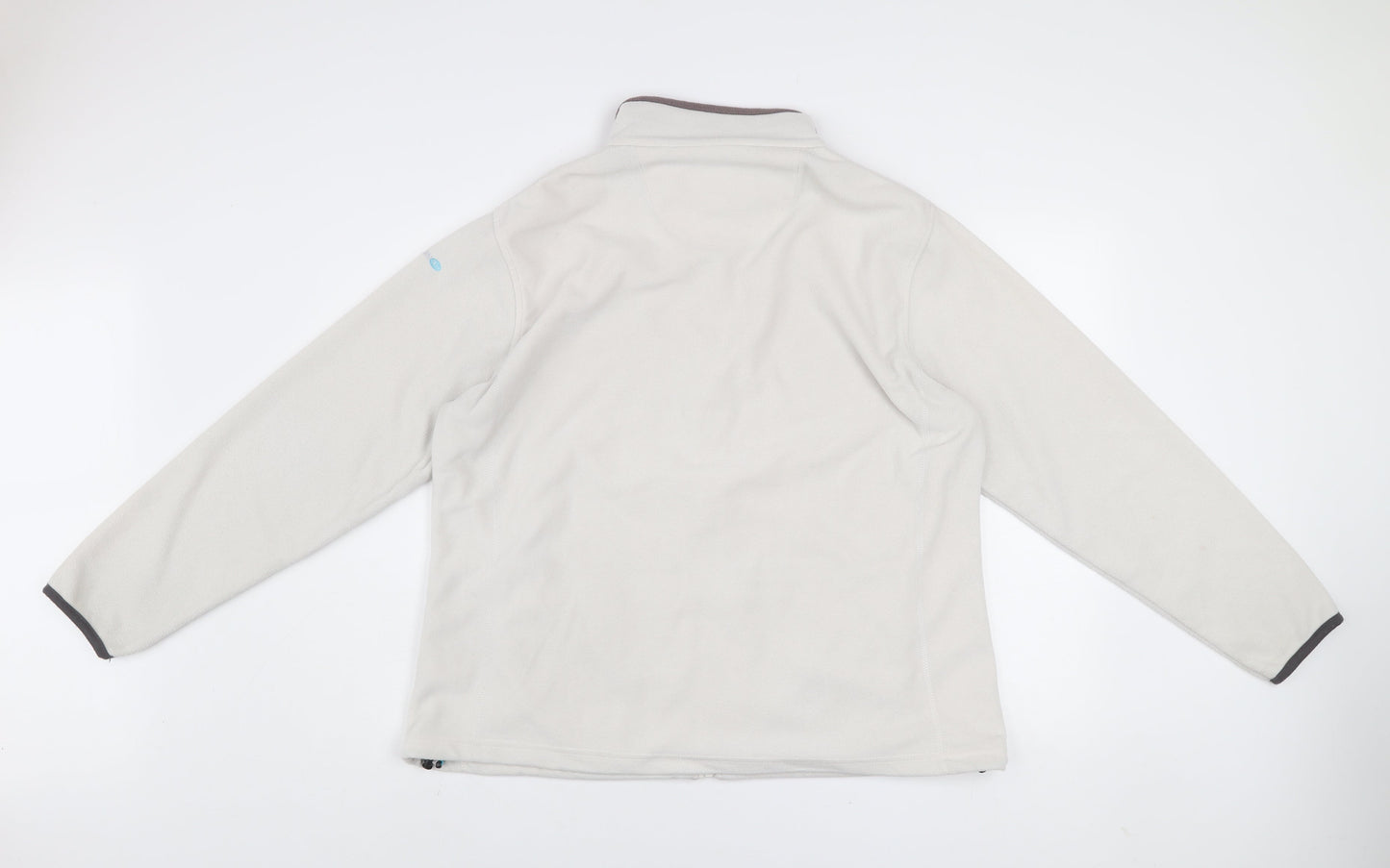 Regatta Women Ivory Fleece Basic Jacket Size 20 Full Zip Outdoor