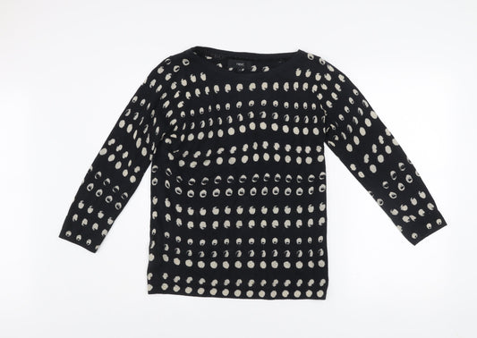 Womens UK Size 10 NEXT Black Pullover Jumper