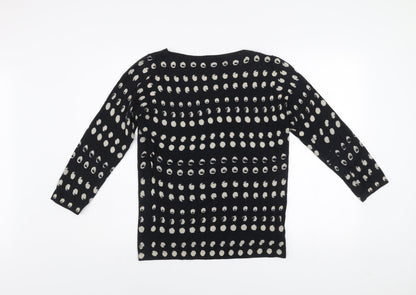 Womens UK Size 10 NEXT Black Pullover Jumper