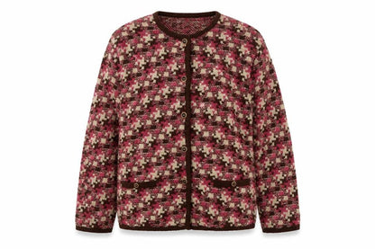 Womens UK Size 20 Eastex Multicoloured Cardigan Jumper