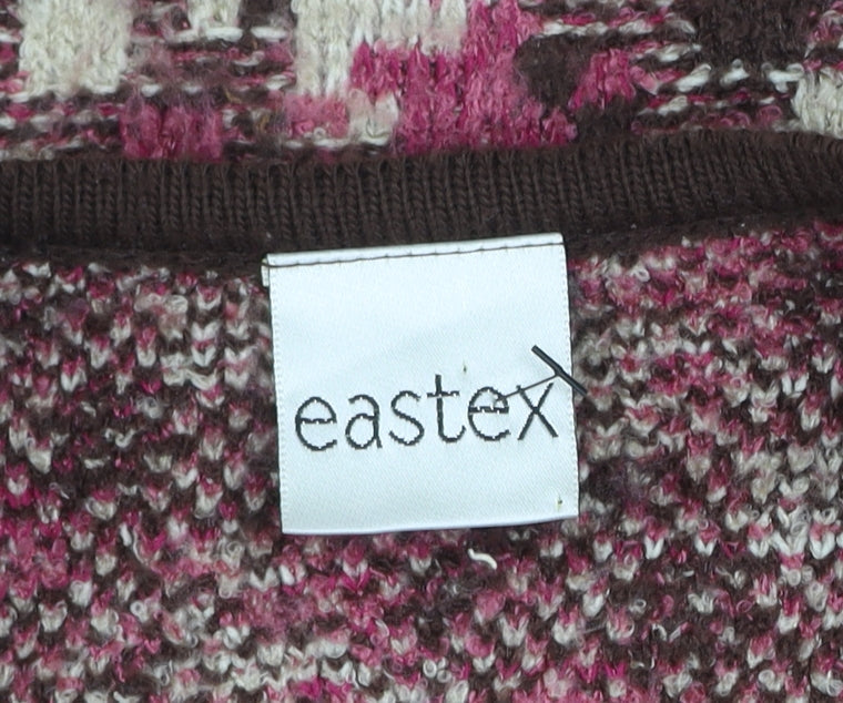 Eastex Womens Multicoloured Knit Button Cardigan UK 20