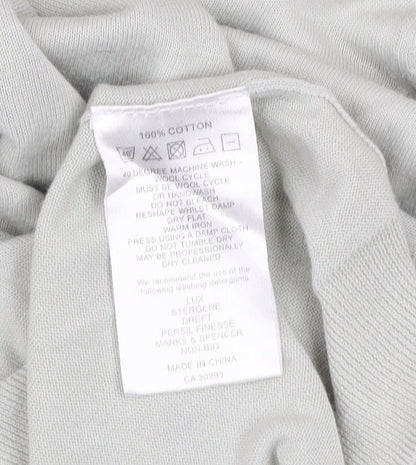 Lyle & Scott Vintage Men's Beige Cotton Short Sleeve Polo Shirt M