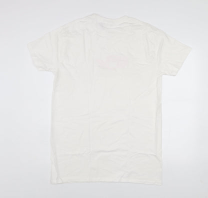 Womens UK Size S I SAW IT FIRST White Basic T-Shirt