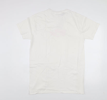 Womens UK Size S I SAW IT FIRST White Basic T-Shirt