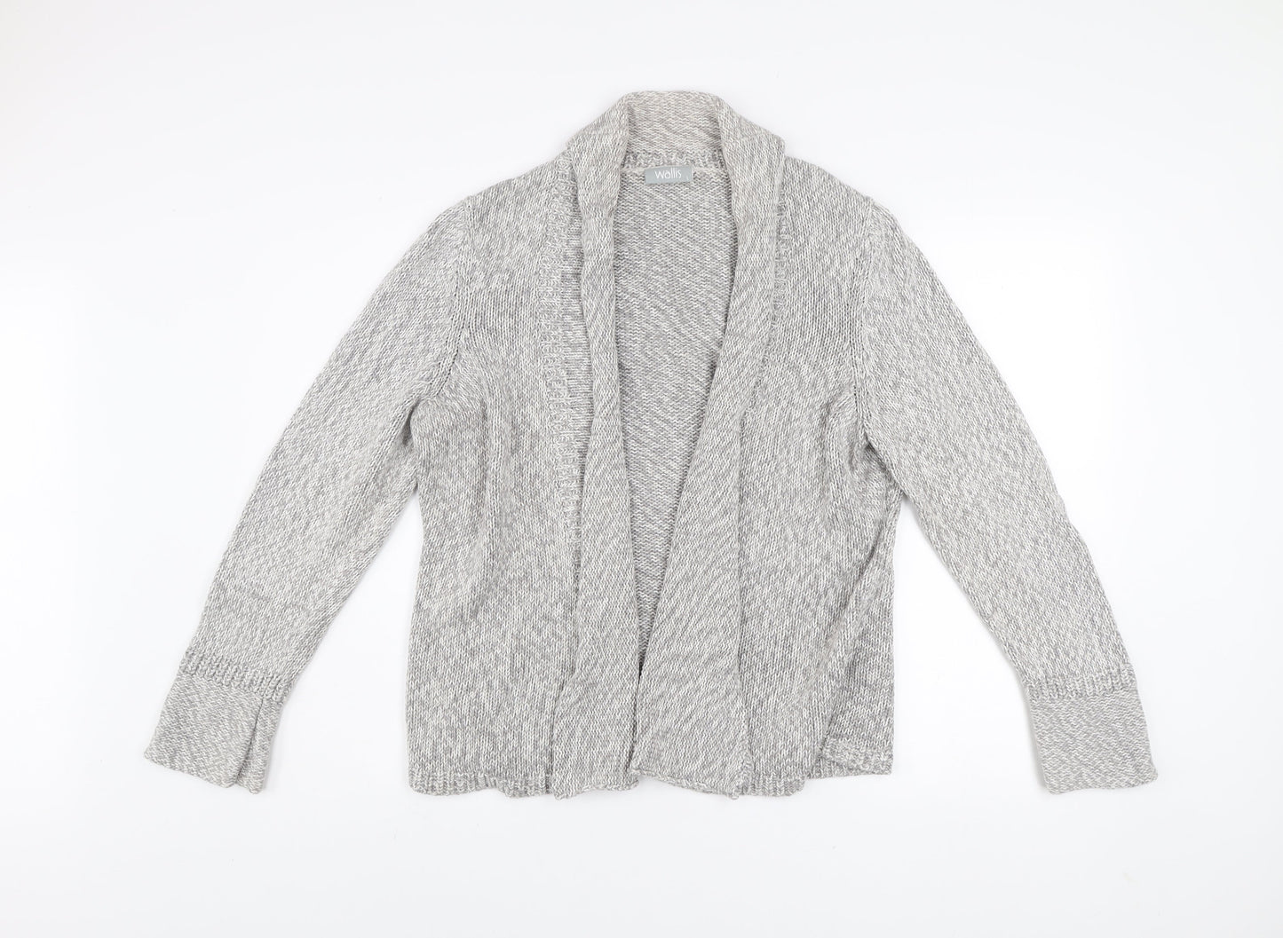 Womens UK Size L Wallis Grey Cardigan Jumper