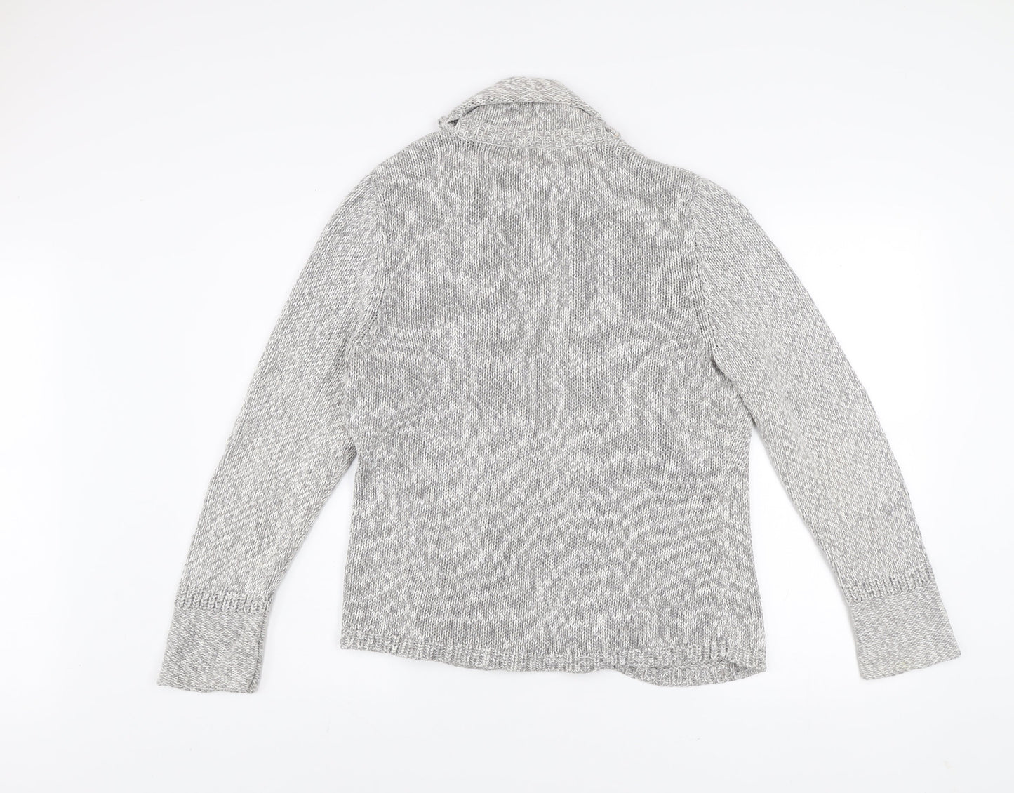 Womens UK Size L Wallis Grey Cardigan Jumper
