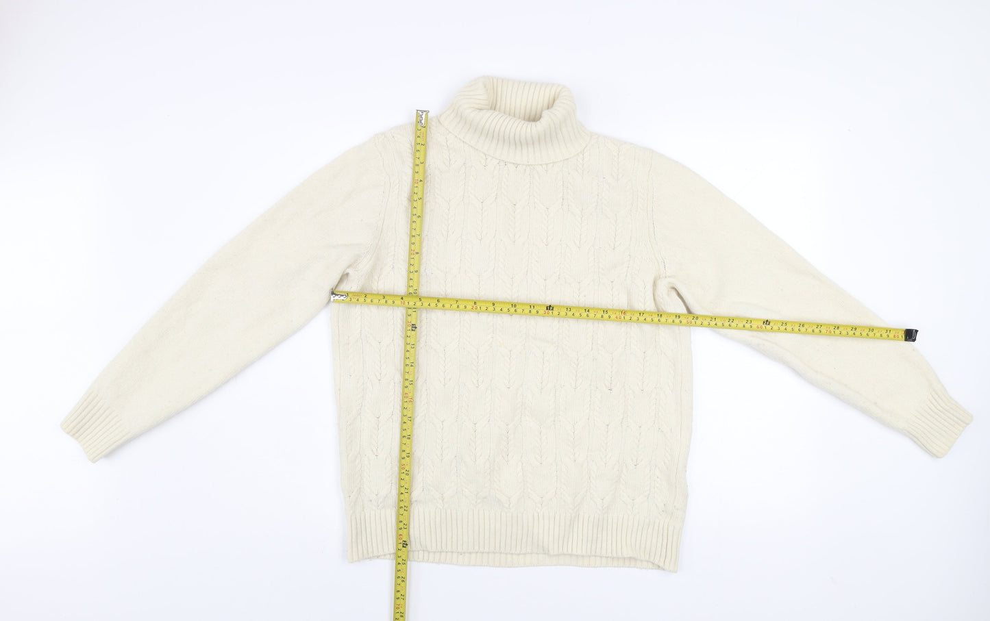 Womens UK Size XL Osprey London Ivory Pullover Jumper