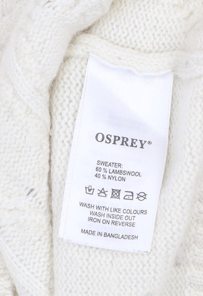 Womens UK Size XL Osprey London Ivory Pullover Jumper