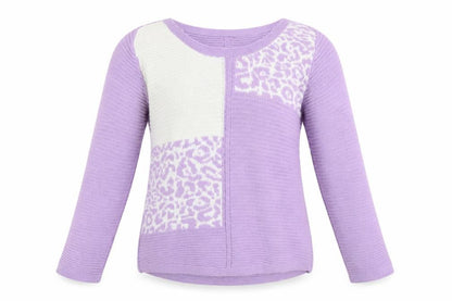 Womens UK Size 12 Bonmarché Purple Pullover Jumper