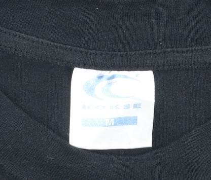 Kokse Men’s Black Homer Simpson Funny Graphic T-Shirt Size M