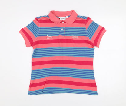 Womens UK Size 10 Help For Heroes Multicoloured Basic Polo