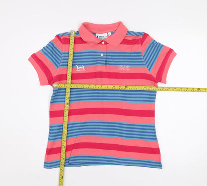 Womens UK Size 10 Help For Heroes Multicoloured Basic Polo