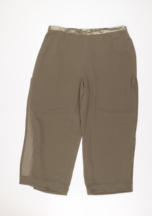 Roman Originals Womens Mink Size 22 Double Layer Dress Pants