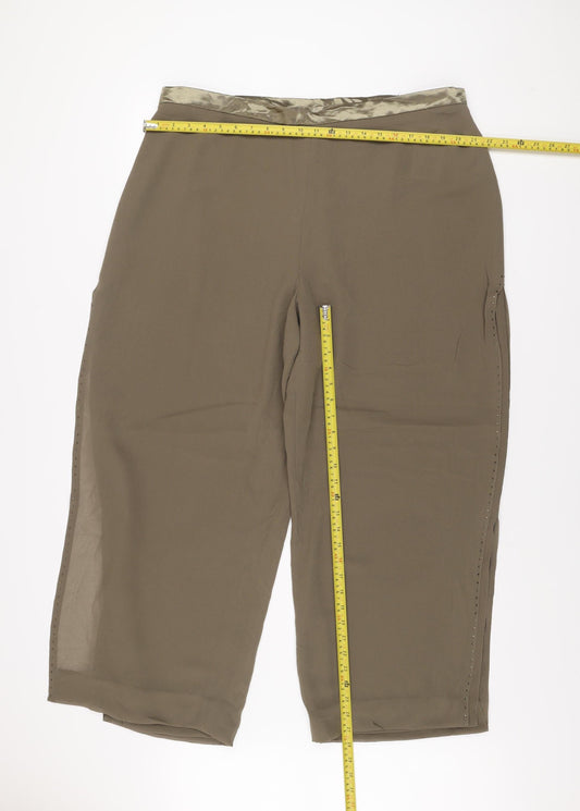 Roman Originals Womens Mink Size 22 Double Layer Dress Pants