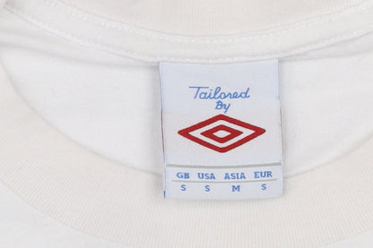 Mens UK Size S Umbro White  T-Shirt