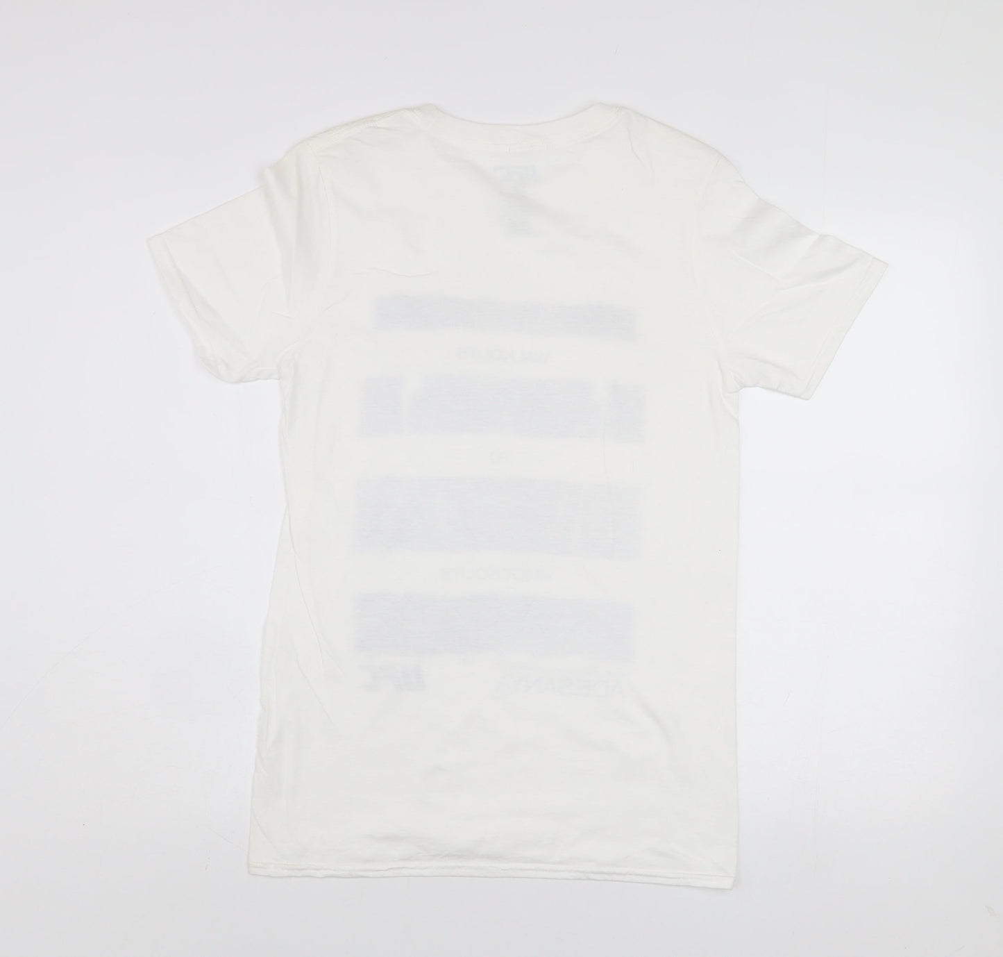 UFC Men’s White Cotton Graphic T-Shirt Size S Adesanya Fight Sportswear