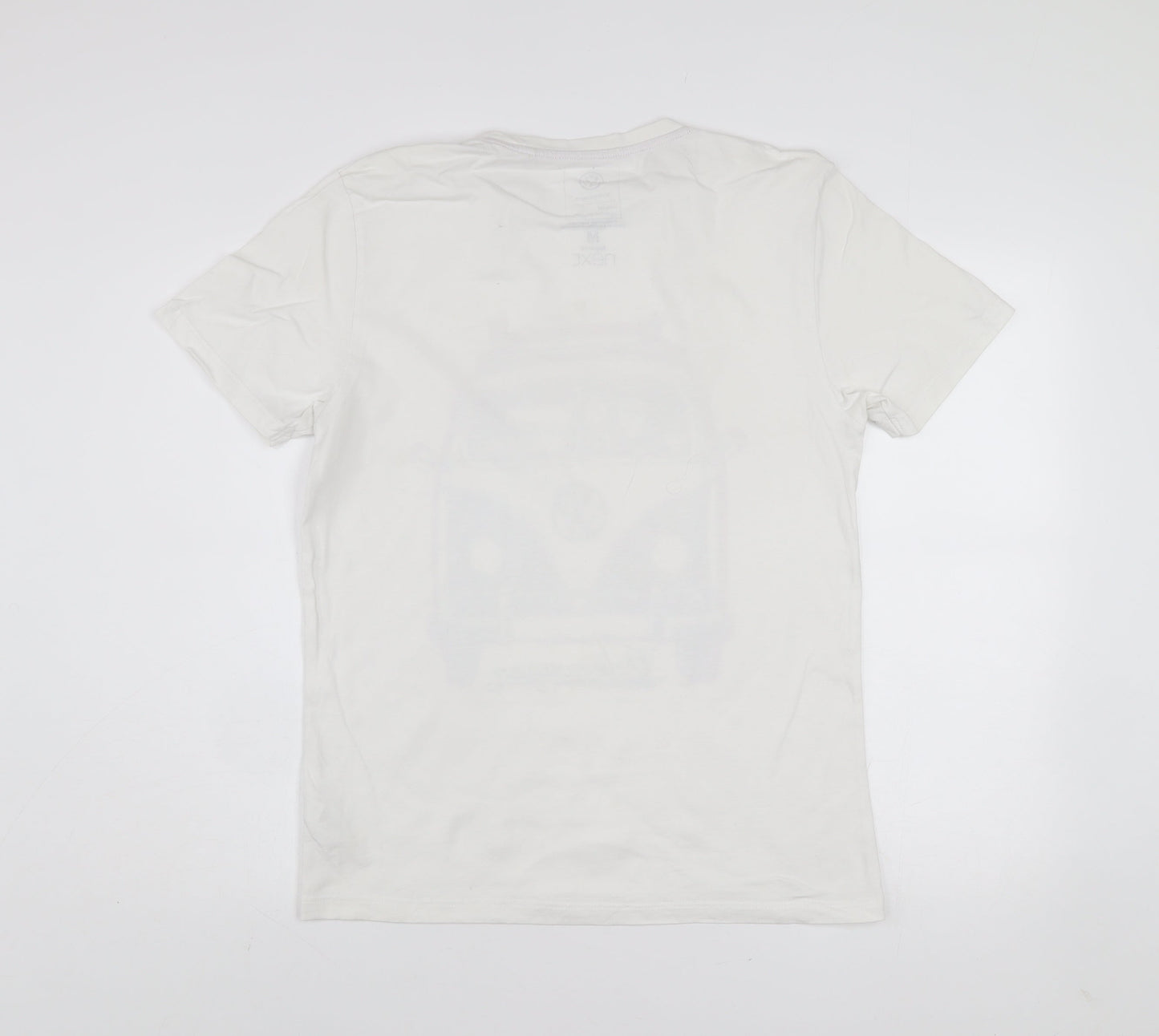 Next Men’s White Volkswagen Camper Van Graphic Regular Fit T-Shirt M