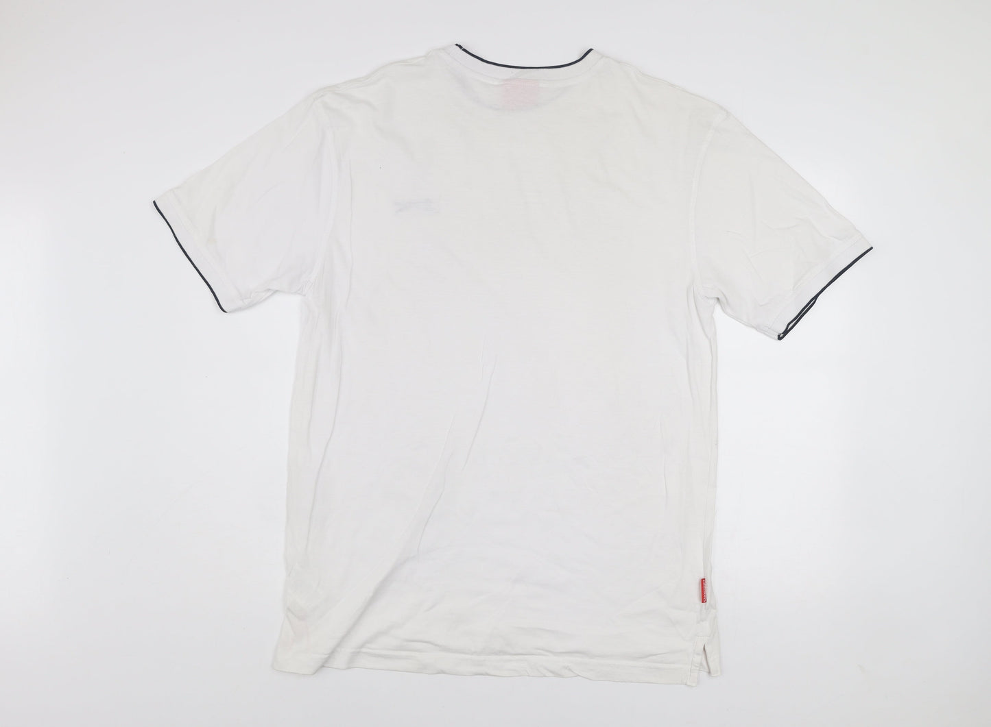 Slazenger Men's White XL Crew Neck Cotton T-Shirt