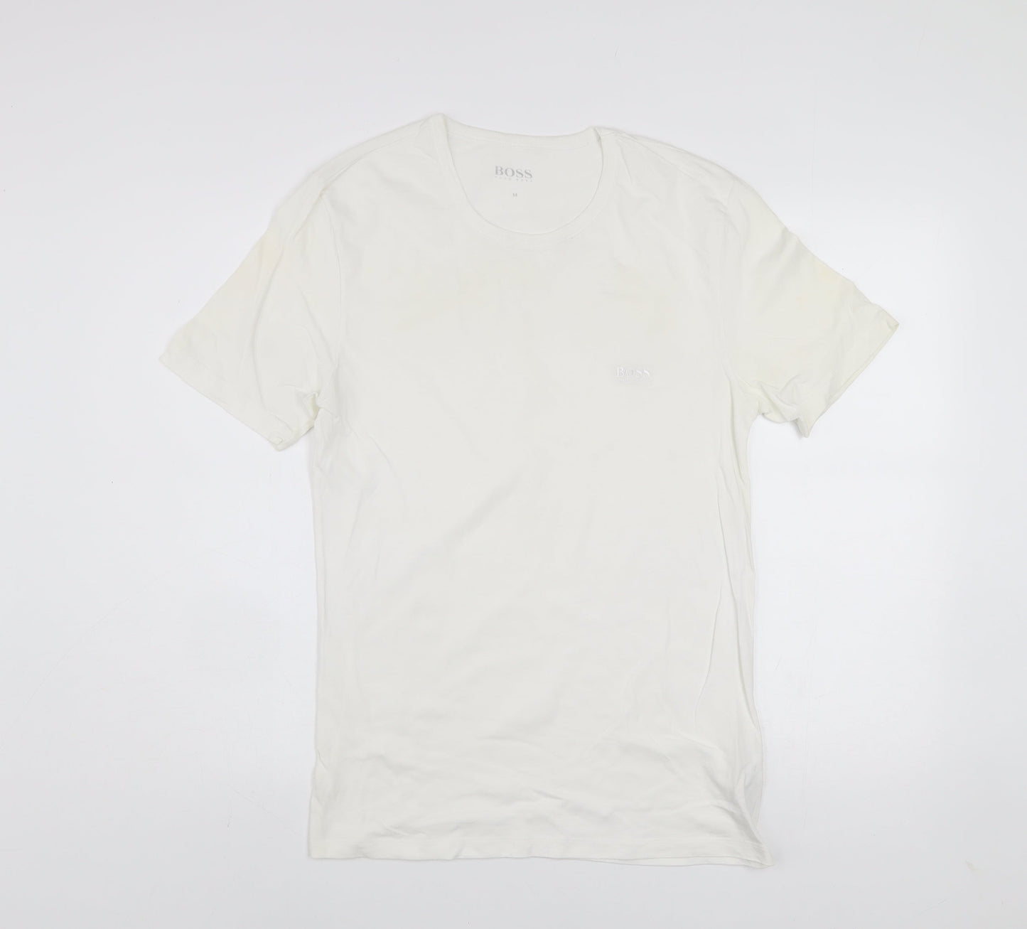 Mens UK Size M HUGO BOSS White  T-Shirt