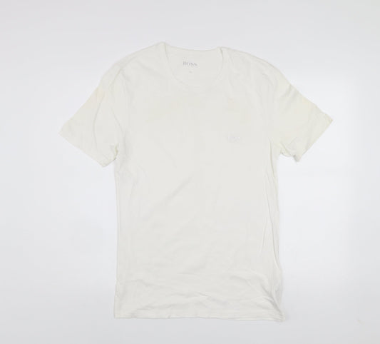 Mens UK Size M HUGO BOSS White  T-Shirt