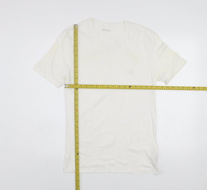 Mens UK Size M HUGO BOSS White  T-Shirt