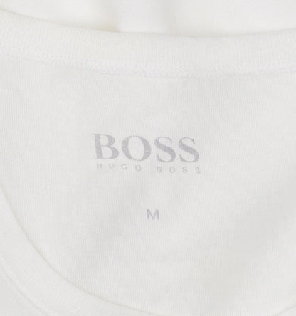 Mens UK Size M HUGO BOSS White  T-Shirt