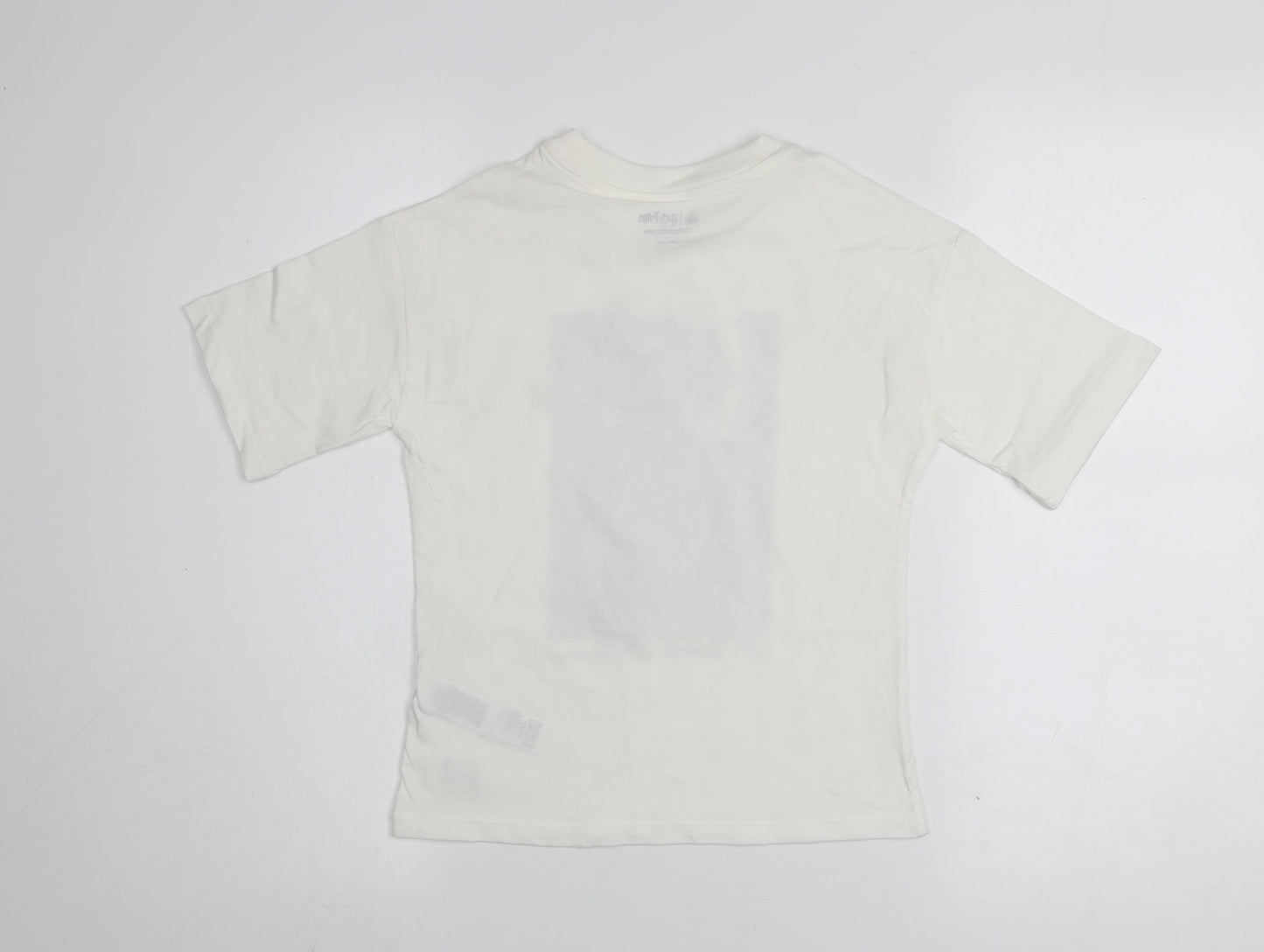 Girls UK Size 6-7 Years Marks and Spencer Ivory Graphic T-Shirt