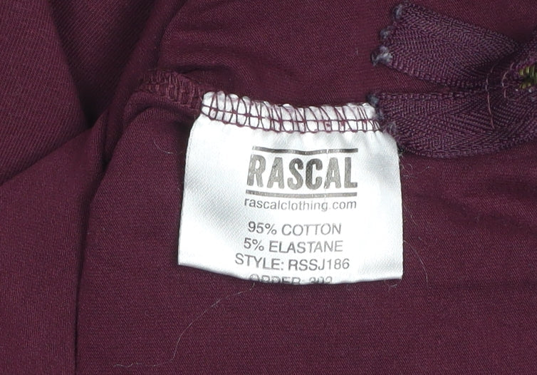 Boys UK Size XL Rascal Red Basic T-Shirt