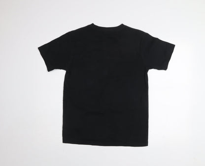 Mens UK Size S Champion Black  T-Shirt