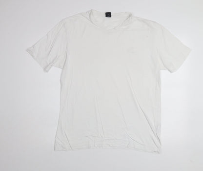 Mens UK Size XL HUGO BOSS White  T-Shirt