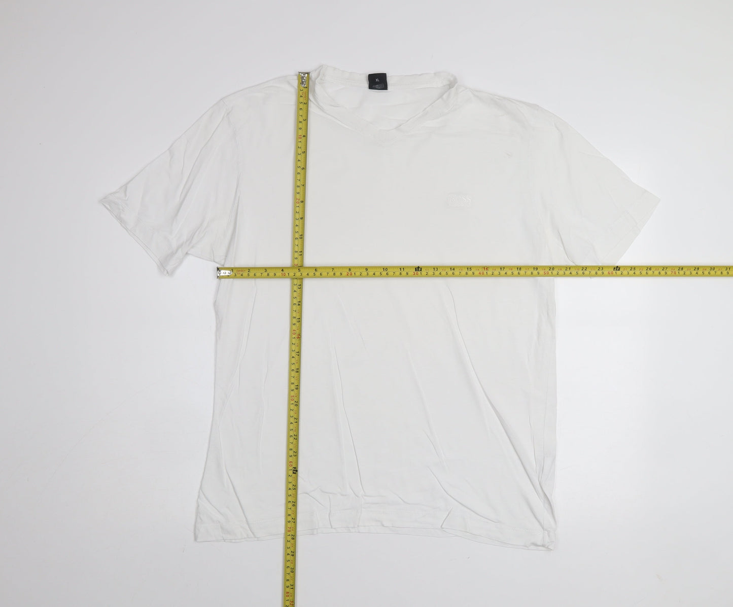 Mens UK Size XL HUGO BOSS White  T-Shirt