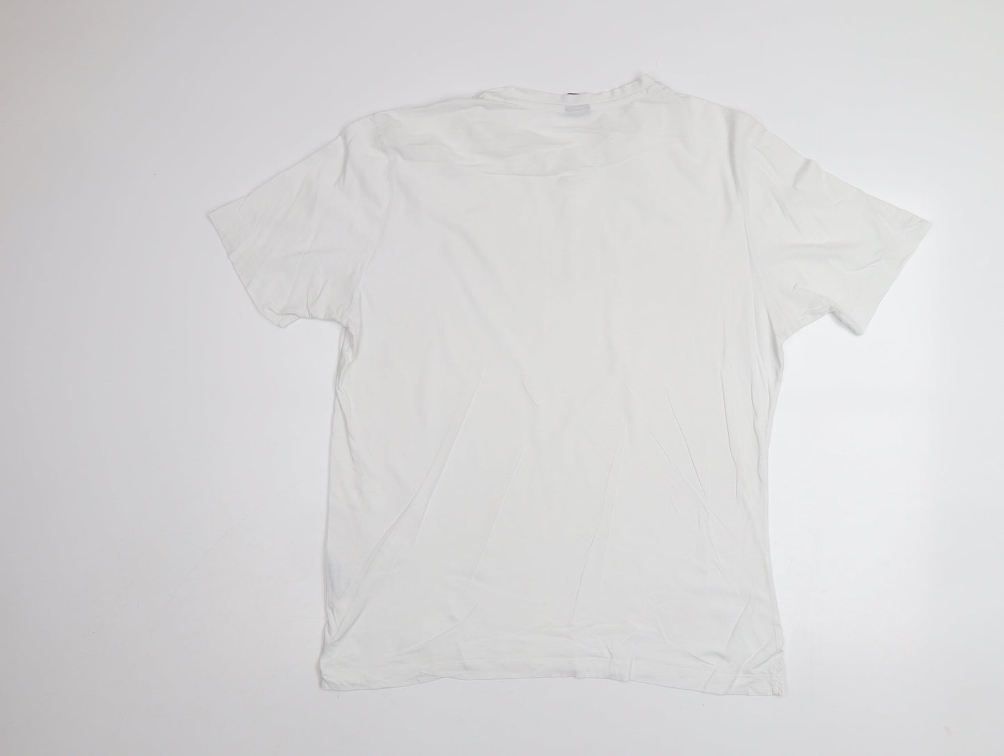 Mens UK Size XL HUGO BOSS White  T-Shirt