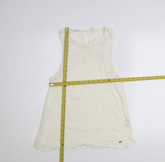 Womens UK Size 12 O'Neill Ivory Camisole Tank
