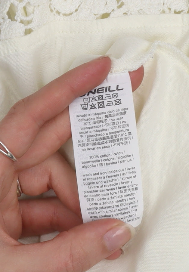 Womens UK Size 12 O'Neill Ivory Camisole Tank